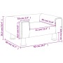 Sofá para niños de terciopelo rosa 50x40x26,5 cm von vidaXL, Baby- und Kleinkindmöbel - Ref: Foro24-3196339, Preis: 67,59 €, ...
