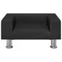 Kindersofa aus schwarzem Samt 50x40x26,5 cm von vidaXL, Baby- und Kleinkindmöbel - Ref: Foro24-3196340, Preis: 53,14 €, Rabat...