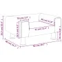 Kindersofa aus schwarzem Samt 50x40x26,5 cm von vidaXL, Baby- und Kleinkindmöbel - Ref: Foro24-3196340, Preis: 53,14 €, Rabat...