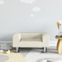 Kindersofa aus cremefarbenem Samt 50x40x26,5 cm von vidaXL, Baby- und Kleinkindmöbel - Ref: Foro24-3196342, Preis: 54,07 €, R...
