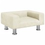 Kindersofa aus cremefarbenem Samt 50x40x26,5 cm von vidaXL, Baby- und Kleinkindmöbel - Ref: Foro24-3196342, Preis: 54,07 €, R...