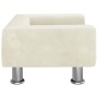 Kindersofa aus cremefarbenem Samt 50x40x26,5 cm von vidaXL, Baby- und Kleinkindmöbel - Ref: Foro24-3196342, Preis: 54,07 €, R...
