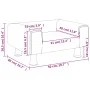 Cream velvet children's sofa 50x40x26.5 cm by vidaXL, Baby and Toddler Furniture - Ref: Foro24-3196342, Price: 53,14 €, Disco...