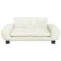 Cremefarbenes Kindersofa aus Samt, 70 x 45 x 33 cm von vidaXL, Baby- und Kleinkindmöbel - Ref: Foro24-3196392, Preis: 80,73 €...