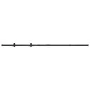 Kit mini puerta corredera de armario acero carbono 122 cm de vidaXL, Marcos de puertas - Ref: Foro24-148020, Precio: 30,02 €,...
