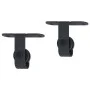 Kit mini puerta corredera de armario acero carbono 122 cm de vidaXL, Marcos de puertas - Ref: Foro24-148020, Precio: 30,02 €,...