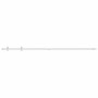 Kit mini puerta corredera armario acero carbono blanco 200 cm de vidaXL, Marcos de puertas - Ref: Foro24-151695, Precio: 45,1...