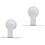 Türbeschlag-Set für weiße Schiebetüren aus Stahl, 183 cm. von vidaXL, Türartikel - Ref: Foro24-151705, Preis: 64,08 €, Rabatt: %