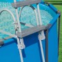 Bestway Escalera de seguridad para piscina 4 peldaños Flowclear