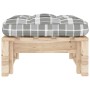 Otomana de jardín de palets madera de pino impregnada de vidaXL, Sofás modulares de exterior - Ref: Foro24-3066470, Precio: 6...