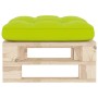 Gartenhocker aus imprägnierten Kiefernholzpaletten von vidaXL, Modulare Sofas für den Außenbereich - Ref: Foro24-3066467, Pre...