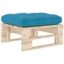 Gartenhocker aus imprägnierten Kiefernholzpaletten von vidaXL, Modulare Sofas für den Außenbereich - Ref: Foro24-3066461, Pre...