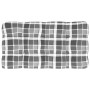 Eckgartensofa aus schwarz imprägnierten Kiefernholzpaletten von vidaXL, Modulare Sofas für den Außenbereich - Ref: Foro24-306...