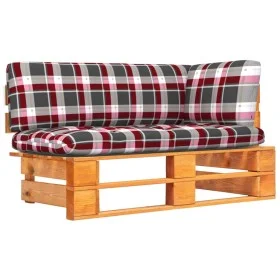 Ecksofa aus imprägniertem Kiefernholz in Honigbraun für den Garten. von vidaXL, Modulare Sofas für den Außenbereich - Ref: Fo...