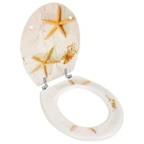 MDF toilet seat with starfish cover by vidaXL, Toilet and bidet seats - Ref: Foro24-140805, Price: 43,92 €, Discount: %