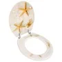MDF toilet seat with starfish cover by vidaXL, Toilet and bidet seats - Ref: Foro24-140805, Price: 43,92 €, Discount: %