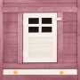 Outdoor rabbit hutch with a corridor made of spruce wood in mocha and white. by vidaXL, Cages and habitats for small animals ...
