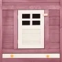 Outdoor rabbit hutch with a corridor made of spruce wood in mocha and white. by vidaXL, Cages and habitats for small animals ...