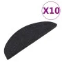 Selbstklebende Treppenmatte 10 Stück anthrazit 56x17x3cm von vidaXL, Treppenmatten - Ref: Foro24-355252, Preis: 24,33 €, Raba...
