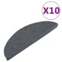 Selbstklebende Stufenmatte 10 Stück grau 56x17x3 cm von vidaXL, Treppenmatten - Ref: Foro24-355256, Preis: 26,32 €, Rabatt: %