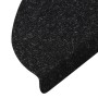 Self-adhesive stair mat 10 pcs black 56x17x3 cm by vidaXL, Stair mats - Ref: Foro24-355254, Price: 25,80 €, Discount: %