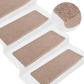 Alfombrillas autoadhesivas de escalera 15 uds 65x24,5x3,5 cm by vidaXL, Stair mats - Ref: Foro24-343476, Price: 46,31 €, Disc...