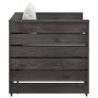Gartenmöbel 2 Stk. mit Kissen grau imprägniertes Holz von vidaXL, Gartensets - Ref: Foro24-3068146, Preis: 196,26 €, Rabatt: %