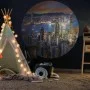 WallArt Círculo de papel pintado Skyline by Night 190 cm de WallArt, Papel pintado - Ref: Foro24-440351, Precio: 26,62 €, Des...