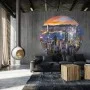 WallArt Wallpaper Circle Skyline by Night 190 cm by WallArt, Painted paper - Ref: Foro24-440351, Price: 26,62 €, Discount: %