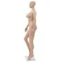Maniquí femenino con base de vidrio beige 180 cm de vidaXL, Maniquís - Ref: Foro24-142930, Precio: 164,20 €, Descuento: %