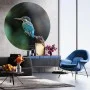 WallArt The Kingfisher wallpaper circle 142.5 cm by WallArt, Painted paper - Ref: Foro24-440376, Price: 19,18 €, Discount: %