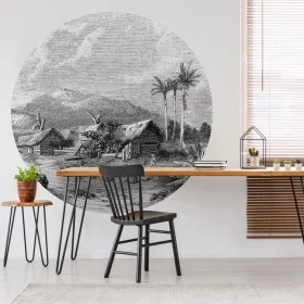 WallArt Landscape of Guadeloupe Wallpaper Circle 190 cm by WallArt, Painted paper - Ref: Foro24-440369, Price: 25,81 €, Disco...