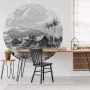 WallArt Landscape of Guadeloupe Wallpaper Circle 190 cm by WallArt, Painted paper - Ref: Foro24-440369, Price: 25,81 €, Disco...