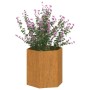Rostiger Cortenstahl-Pflanzkübel 40x40x45 cm von vidaXL, Töpfe und Pflanzgefäße - Ref: Foro24-823674, Preis: 43,62 €, Rabatt: %