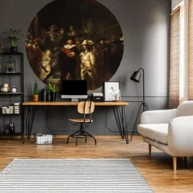 WallArt The Night Watch wallpaper circle 190 cm by WallArt, Painted paper - Ref: Foro24-440353, Price: 32,74 €, Discount: %