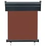 Brown balcony side awning 65x250 cm by vidaXL, Umbrellas - Ref: Foro24-48405, Price: 43,31 €, Discount: %