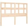Estructura de cama con cabecero madera maciza 120x200 cm de vidaXL, Camas y somieres - Ref: Foro24-3194826, Precio: 112,97 €,...
