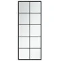 Espejo de pared metal negro 100x40 cm de vidaXL, Espejos - Ref: Foro24-342208, Precio: 67,35 €, Descuento: %