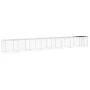 Gallinero con techo acero galvanizado antracita 803x98x90 cm de vidaXL, Jaulas y habitáculos para animales pequeños - Ref: Fo...