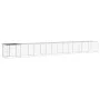 Gallinero con techo acero galvanizado antracita 803x98x90 cm de vidaXL, Jaulas y habitáculos para animales pequeños - Ref: Fo...