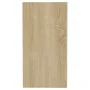 Beistelltisch aus Sonoma-Eichensperrholz, 50 x 26 x 50 cm von vidaXL, Seitentische - Ref: Foro24-806690, Preis: 28,17 €, Raba...