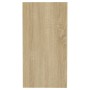 Mesa auxiliar de madera contrachapada roble Sonoma 50x26x50 cm de vidaXL, Mesas auxiliares - Ref: Foro24-806690, Precio: 29,4...