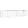 Chicken coop with anthracite galvanized steel roof 403x98x90 cm by vidaXL, Cages and habitats for small animals - Ref: Foro24...
