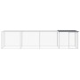 Chicken coop with anthracite galvanized steel roof 403x98x90 cm by vidaXL, Cages and habitats for small animals - Ref: Foro24...