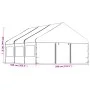 Pavillon mit weißem Polyethylendach 6,69x5,88x3,75 m von vidaXL, Zelte und Pavillons - Ref: Foro24-3155495, Preis: 563,75 €, ...