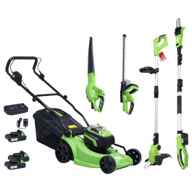 Set de herramientas eléctricas de jardín sin cable 5 piezas
