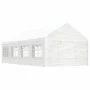 Gazebo with white polyethylene roof 8.92x4.08x3.22 m by vidaXL, Tents and gazebos - Ref: Foro24-3155488, Price: 576,71 €, Dis...