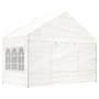 Pavillon mit weißem Polyethylendach 8,92x4,08x3,22 m von vidaXL, Zelte und Pavillons - Ref: Foro24-3155488, Preis: 587,41 €, ...