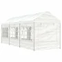 Pavillon mit weißem Polyethylendach 6,69 x 2,28 x 2,69 m von vidaXL, Zelte und Pavillons - Ref: Foro24-3155479, Preis: 300,62...