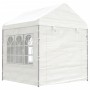 Pavillon mit weißem Polyethylendach 6,69 x 2,28 x 2,69 m von vidaXL, Zelte und Pavillons - Ref: Foro24-3155479, Preis: 306,02...